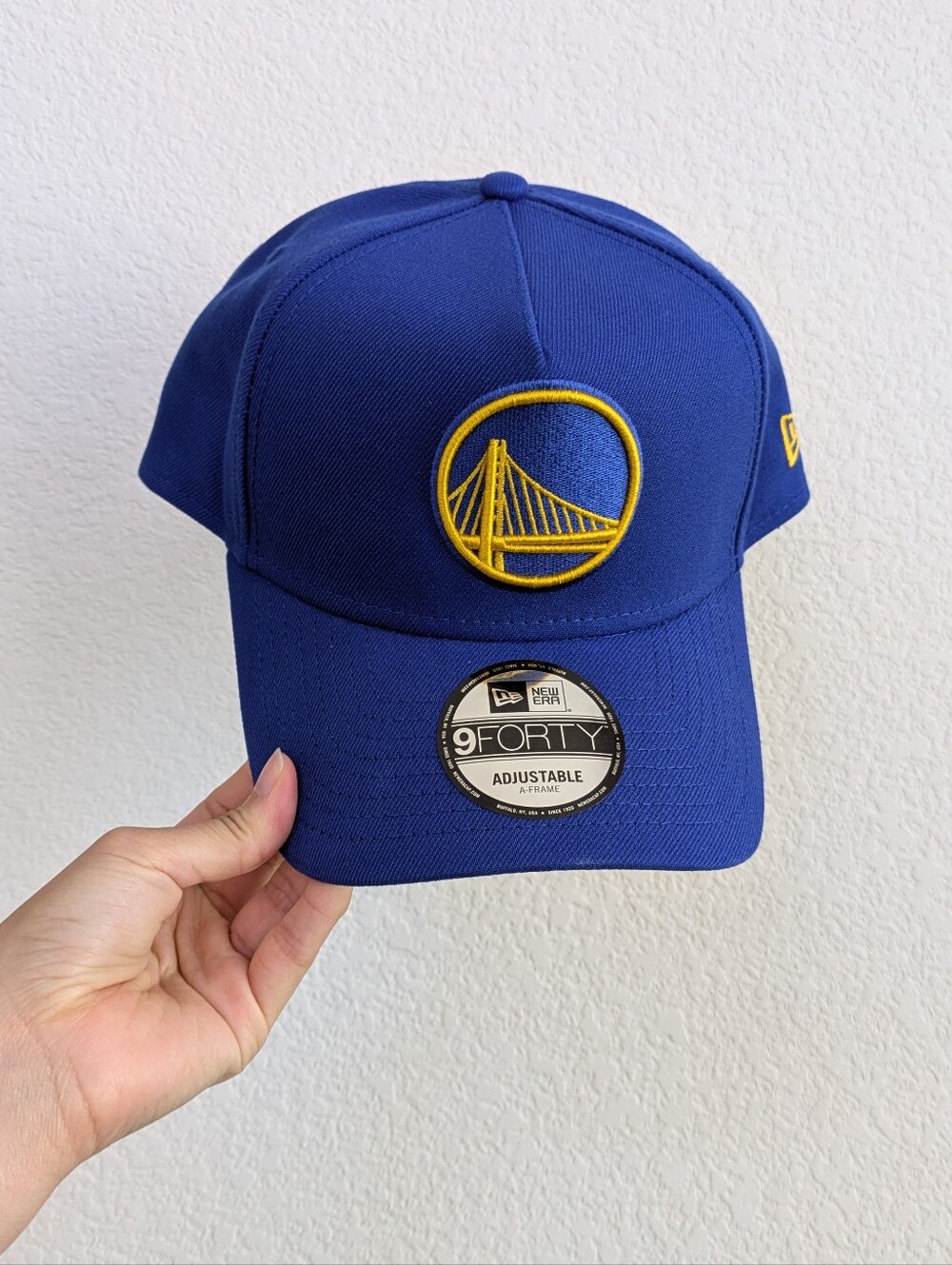 Golden State Warriors blue New Era 9Forty cap